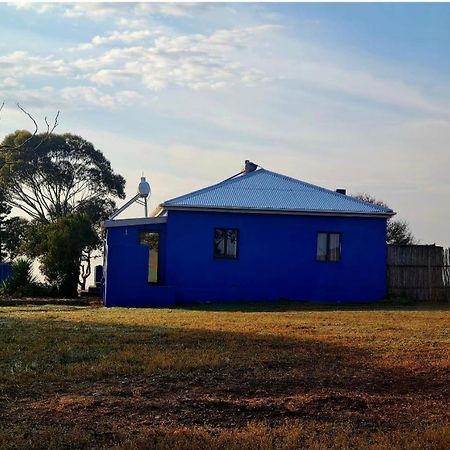 Die Blouhuis Farmhouse Retreat With A Hot Tub Cloeteskraal 外观 照片